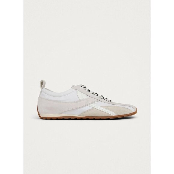 ALOHAS Tb. 304 Nylon All White Sneakers NEW $190 Sz 37 6.5 - Picture 3 of 7